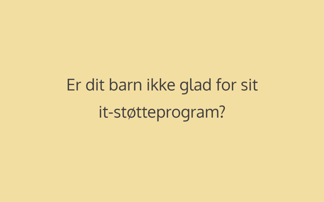 It-støtte